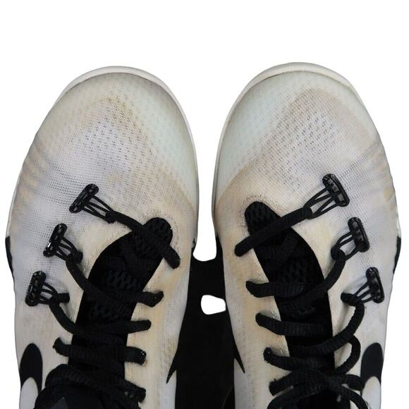 Nike Shoes Mens 5 Athletic Trainers Hyperchase TB Sneaker Basketball White Black main image 8